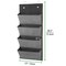 mDesign Soft Fabric Wall Mount, Over Door Hanging Storage Organizer